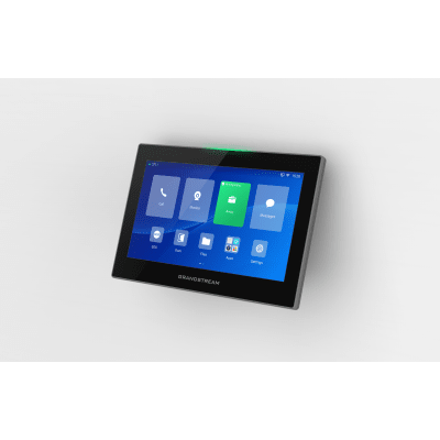 GRANDSTREAM - Estación de Intercomunicación SIP con Wi-Fi 6, Bluetooth y Control Total para Agendamiento de Salas y Edificios Inteligentes (Color Negro)