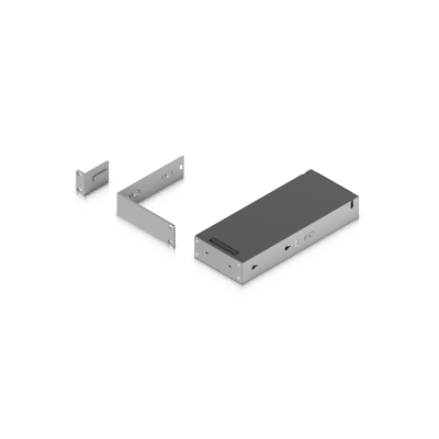 UBIQUITI - Kit para instalar en rack switches USW-PRO-MAX-16-POE o USW-PRO-MAX-16, 1UR, con base para fuente de alimentación y cable