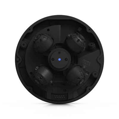 UBIQUITI - Cámara Multisensor AI de 32 MP con 4 Lentes Ajustables, Zoom Óptico 2.33×, Cobertura IR 360°, Motor AI Multi-TOPS y Alimentación PoE++ para Monitoreo de Amplia Cobertura