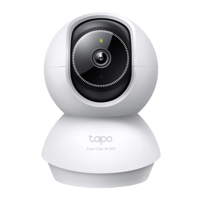 TP-LINK - Cámara de Seguridad Doméstica Tapo C230 / 5MP 3K (2880×1620) / 360° Pan-Tilt / Detección Inteligente IA / Visión Nocturna 12 m (40 ft) / Audio Bidireccional / Almacenamiento microSD 512GB / Compatible Alexa y Google H