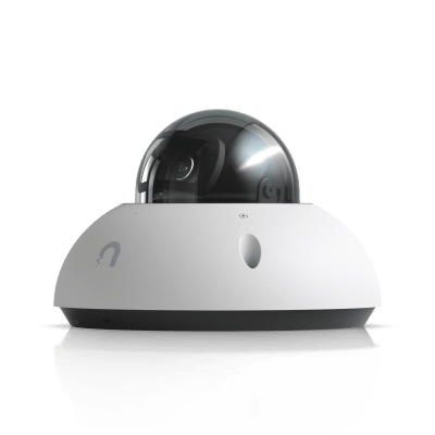 UBIQUITI - UniFi G6 Dome – Cámara 4K Antivandálica y Todo Clima con Sensor de 8 MP (1/1.8”), Motor de IA Multi-TOPS y Visión Nocturna Infrarroja de Largo Alcance