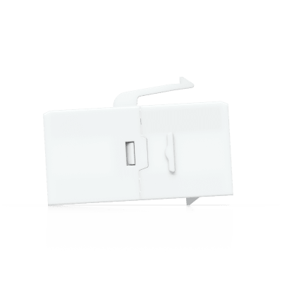 UBIQUITI - Keystone Coupler Cat6 Pass-Through para Cable Ethernet, Instalación Snap-In en Patch Panel, Paquete con 12 Piezas