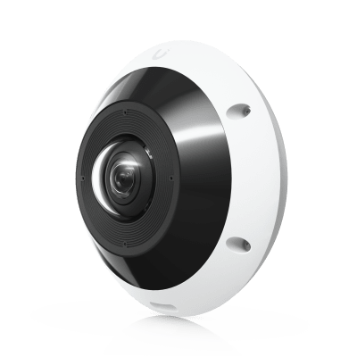 UBIQUITI - UniFi G6 Pro 360 – Cámara Panorámica 12 MP PoE, Resistente a la Intemperie y Antivandálica con Cobertura de 360°, Zoom, Giro e Inclinación Digitales, y Visión Infrarroja Inteligente