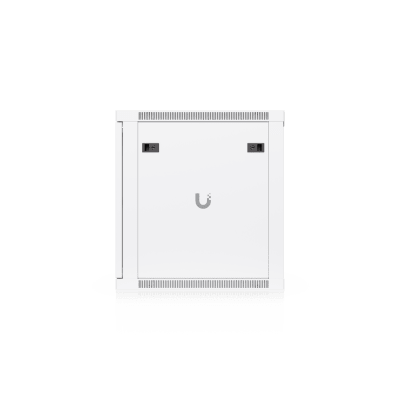 UBIQUITI - UACC Rack Cabinet 12U (598 x 600 mm) - Gabinete Cerrado para Montaje en Pared con Puerta Frontal de Vidrio Templado, Totalmente Ensamblado con Ventiladores Integrados y Paneles Removibles