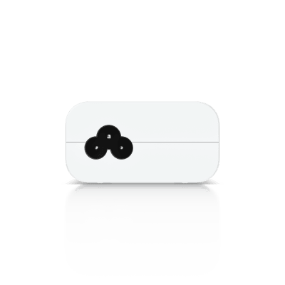 UBIQUITI - Adaptador PoE+ 2.5G / hasta 30 W / 48V 0.65A / (2) Puertos RJ45 MultiGigabit 2.5G / Salida PoE+ / LED Indicador / Ideal para APs UniFi WiFi 7 / / Protección contra Sobretensiones