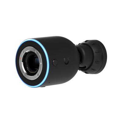 UBIQUITI - UniFi Protect AI DSLR – Cámara 4K PoE+ para Interior/Exterior con Sensor de Alta Sensibilidad, Lente Fija Gran Angular de 17 mm y Analítica Avanzada por IA