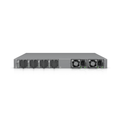 UBIQUITI - Enterprise Campus 48 PoE, Switch Empresarial Etherlighting™ PoE+++ Capa 3 de 48 Puertos (32 x 10 GbE y 16 x 2.5 GbE) y 4 Puertos SFP28 de 25 G de Alta Disponibilidad