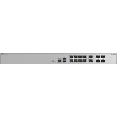 RUIJIE - Controlador de Red / 10 Gbps / 8 Puertos Gigabit / 2 Puertos 10G SFP+ / Gestión de 32 APs (Expandible a 512) / Wi-Fi 7 / Virtualización AC / Gestión Cloud / Línea Cybrey
