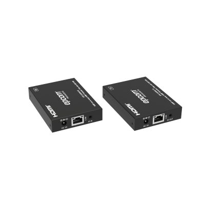 EPCOM PROAUDIO - Extensor HDMI con KVM | Sobre IP | Transmisión hasta 150m | Cat5e/6 | HDCP 1.4 | 1080p | Control IR | Compatible con Switch 1G