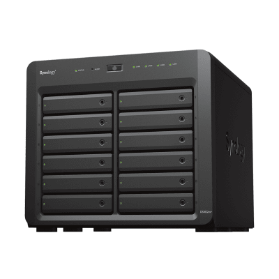 SYNOLOGY - Servidor NAS Synology DiskStation DS3622xs+ | 12 Bahías | Intel Xeon 6 Núcleos | 16 GB DDR4 ECC | 10GbE RJ-45 | Expansión Hasta 36 Bahías | RAID F1, 0, 1, 5, 6, 10 | Caché NVMe SSD .