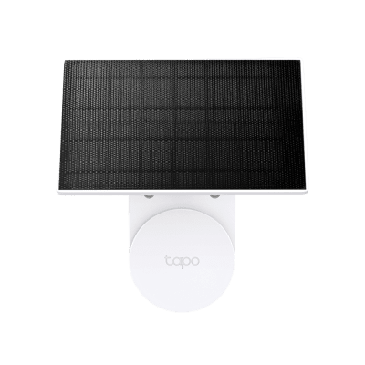 TP-LINK - Panel Solar / 2.5 W Máximo / 5.2 V Voltaje / IP65 / Cable 4 m (13.1 ft) / Compatible Cámaras Tapo / Tipo-C + Micro USB / Montaje Ajustable