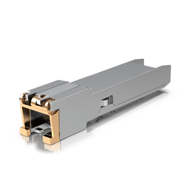 UBIQUITI - UFiber Tranceptor convertidor de SFP+ a RJ45, velocidades 10/5/2.5/1G