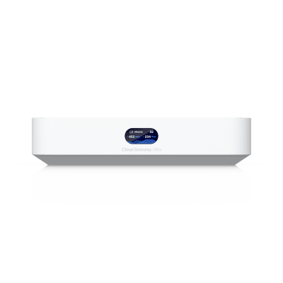 UBIQUITI - UCG Ultra Cloud Gateway Compacto con Soporte para  hasta 30+ Dispositivos UniFi, 300+ Clientes, Enrutamiento IDS/IPS de 1 Gbps y Balanceo Multi-WAN