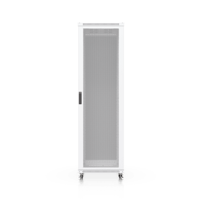 UBIQUITI - UACC Rack Cabinet 42U (600 × 1000 mm) – Gabinete de Piso Totalmente Ensamblado con Ventiladores Integrados, Paneles Removibles, Ruedas con Seguro y Puerta Frontal Perforada para Óptimo Flujo de Aire