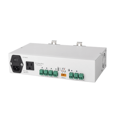EPCOM POWERLINE - Fuente de Alimentación / 52V 3A + 12V 5A / Respaldo Batería / Riel DIN / Protecciones Sobrecarga-Cortocircuito / Telecomunicaciones