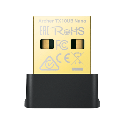 TP-LINK - Adaptador USB Nano Wi-Fi 6 / Dual Band 600 Mbps en 5 GHz / 287 Mbps en 2.4 GHz / Bluetooth 5.3 BLE / WPA3 / Driver Pre-Cargado / 802.11ax