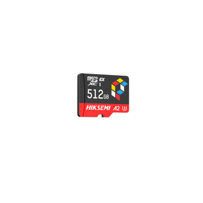 HIKSEMI BY HIKVISION - Tarjeta microSD Express 512G / 900 MB/s Lectura / 620 MB/s Escritura / PCIe Gen 3x1 + NVMe / U3 A2 EX / Compatibilidad UHS-I UHS-II