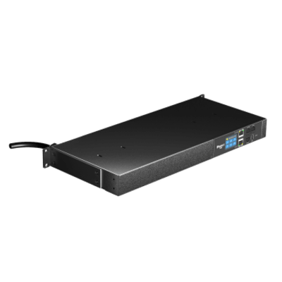 PANDUIT - PDU EL2P Switchable y Monitoreable (MS), para Distribución de Energía, Enchufe de Entrada NEMA L5-20P, Con 8 Salidas 5-20R, Horizontal 19in, 120 Vca, 20 Amp, 1 UR