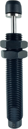 TITAN-AUTOMATION - Amortiguador Industrial NTA-AC1412-2 / Autocompensación / Roscado M14x1.5 / Carrera 12 mm / Alta Precisión / Aplicaciones Industriales Pesadas