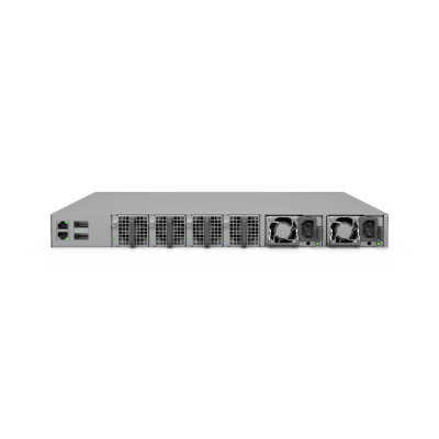 UBIQUITI - Switch Empresarial Etherlighting™ ECS-48S-PoE Capa 3 de 48 Puertos PoE+++ (16 x 10 GbE + 32 x 2.5 GbE), 4 SFP28 25G + 2 QSFP28 100G Stacking, Alta Disponibilidad