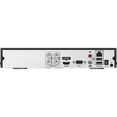 HIKVISION - DVR 4 Canales TURBOHD + 4 Canales IP / 8 Megapixel (4K) / Audio Bidireccional / ACUSENSE / 1 Bahía de Disco Duro / Salida de Video en Full HD / H.265+