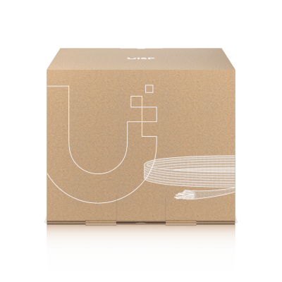 UBIQUITI - Cable Ethernet Industrial / Cat5e STP / 24 AWG Cobre Sólido / 305 m (1000 ft) / Doble Blindaje / Protección ESD y UV