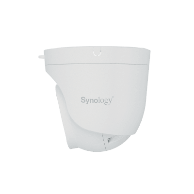SYNOLOGY - Cámara de Vigilancia TC500 | 5 Megapíxeles (2880x1620) | Lente 2.8 mm (110° H) | Visión Nocturna 30 mts | IP67 | IA para Detección de Personas y Vehículos | Compatible con Surveillance Station | Almacenamiento en mic