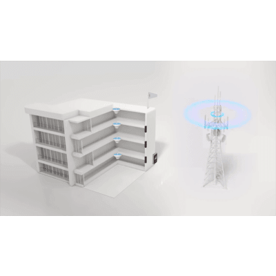 EPCOM - Kit Amplificador de Señal Celular 2G, 3G, 4G y 5G / Mejora llamadas convencionales y VoLTE / Amplifica señal de TELCEL, AT&T, MOVISTAR, BAIT,DiRi y más / Cubre hasta 300 m² con una antena y hasta 600 m² con 2 antenas.