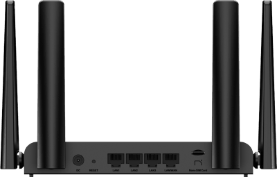 RUIJIE - Home Router Inalámbrico Wi-Fi 4 con un Slot para SIM Card 3G / 4G (Detección Automática), Ideal para Zonas Remotas, Rurales o Instalaciones de alarmas / Control de Acceso