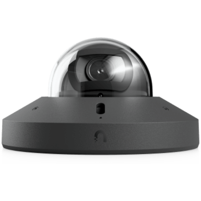 UBIQUITI - Mini Domo G6 Dome 4K de UniFi Anti vandalismo para Exterior con AI Multi-TOPS / Visión Nocturna IR / Poe+ Audio Bidireccional (Color Negro)