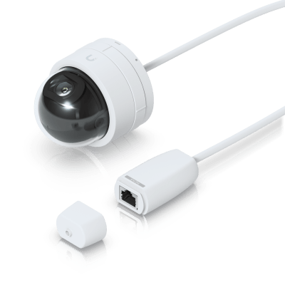 UBIQUITI - Cámara IP Dome / 2K (4MP) / Ángulo 102.4° / IR 20 m (65.6 ft) / PoE 802.3af / IK06 / Detección IA