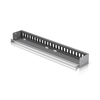 UBIQUITI - UACC Rack Patch Panel Blank 24 Puertos - Panel Patch Keystone 1U con Barra de Gestión de Cables y Estética Uniforme
