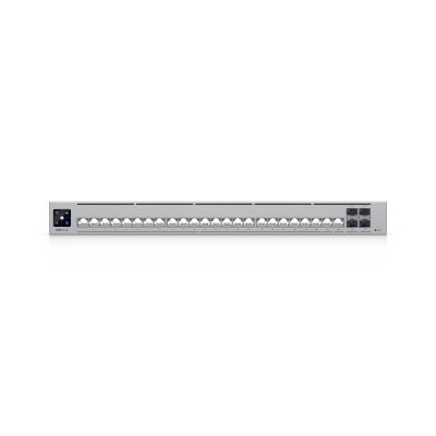 UBIQUITI - UniFi Switch Pro HD Capa 3, 24 puertos Etherlighting / (22) puertos 2.5 GbE, (2) puertos 10GbE, (4) puertos 10G SFP+