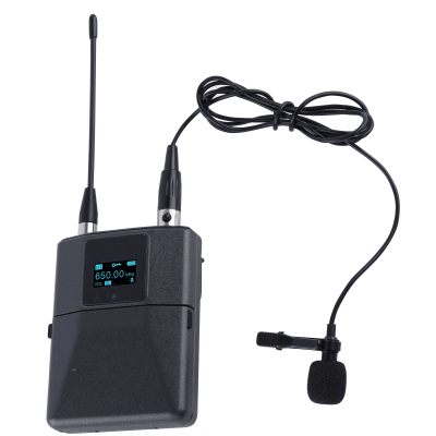 EPCOM PROAUDIO - Micrófono de Solapa Digital Inalámbrico EP-59L / Condenser / Rango Frecuencia 540-590MHz y 640-690MHz / Modulación pi/4-DQPSK / Potencia Salida ≥10dBm / Autonomía >10 Horas / OLED Display / Ajuste Potencia y Volumen / Fun