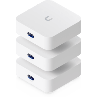 UBIQUITI - Sistema Wi-Fi 7 Mesh / 3 Unidades / Cobertura 487 m² (5,250 ft²) / Gateway Cloud con WAN 10GbE / 6 GHz hasta 5.7 Gbps / 300 Clientes