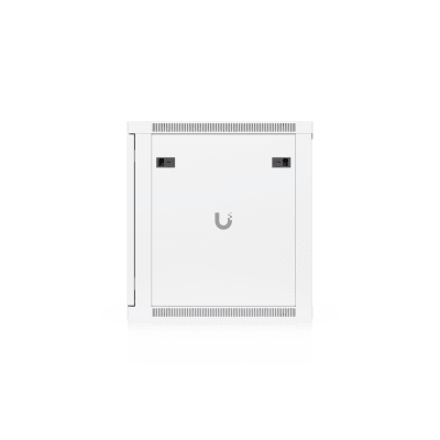 UBIQUITI - UACC Rack Cabinet 12U (598 x 600 mm) - Gabinete Cerrado para Montaje en Pared con Puerta Frontal Perforada, Totalmente Ensamblado con Ventiladores Integrados y Paneles Removibles