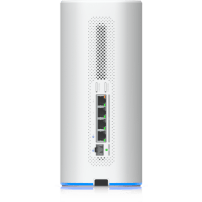 UBIQUITI - UniFi Dream Router 5G Max Cloud Gateway de Escritorio con Módem 5G Integrado, WiFi 7 Tri-Banda, Switch de 3 Puertos 2.5 GbE con (1) Puerto PoE, WAN (1) 2.5 GbE y (1) 10G SFP+