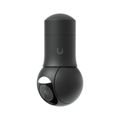 UBIQUITI - Camara UniFi G5 PTZ Resolución 2K (4MPX), Control de Giro e Inclinación, Zoom Óptico 2X, Visión Noctura IR 20 m, Apta para Exterior, PoE+, Color Negro