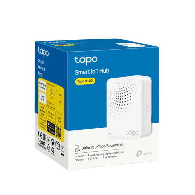 TP-LINK - Hub IoT Inteligente / 3 en 1 Hub-Timbre-Alarma / 64 Dispositivos / 2.4 GHz Wi-Fi + 868 MHz / 19 Tonos 90 dB / Material V-0 UL94