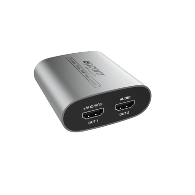 EPCOM PROAUDIO - Extractor eARC HDMI | 18 Gbps | Audio Digital | Compatibilidad 4K HDR | Diseño Compacto