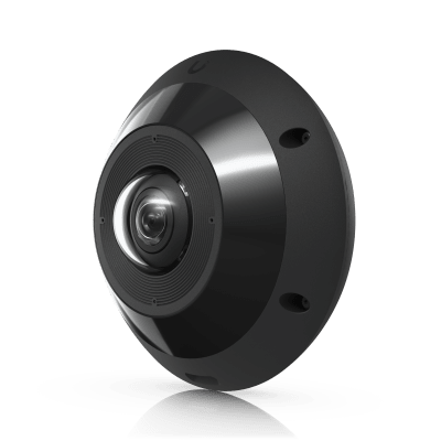 UBIQUITI - UniFi G6 Pro 360 – Cámara Panorámica 12 MP PoE, Resistente a la Intemperie y Antivandálica con Cobertura de 360°, Zoom, Giro e Inclinación Digitales, y Visión Infrarroja Inteligente