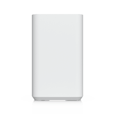 UBIQUITI - NAS Compacto de Escritorio / 2 Bahías 3.5" SATA / Puerto 2.5 GbE / USB-C 5 Gbps / PoE++ 60 W / Pantalla LCD 1.47"