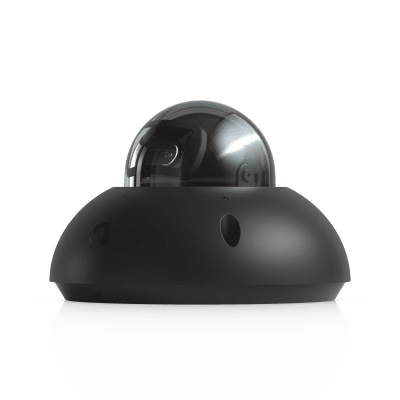 UBIQUITI - UniFi G6 Dome – Cámara 4K Antivandálica y Todo Clima con Sensor de 8 MP (1/1.8”), Motor de IA Multi-TOPS y Visión Nocturna Infrarroja de Largo Alcance, Color Negro