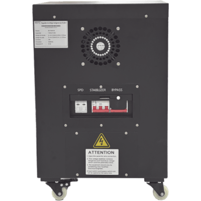 EPCOM POWERLINE - Regulador de Voltaje Industrial / Ferrorresonante Split Phase / 7.5 kVA / 7.5 kW / Estabilización ±2% / Eficiencia 98% / Entrada 176-264 Vca / Salida 215.6-224.4 Vca