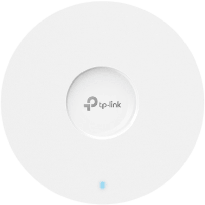 TP-LINK - Access Point Wi-Fi 6 / AX3000 / Doble Banda 2.4 GHz + 5 GHz / 4-Stream / 160 MHz / MU-MIMO / OFDMA / 1 Puerto Gigabit PoE / Montaje en Techo / Gestión Cloud Omada SDN