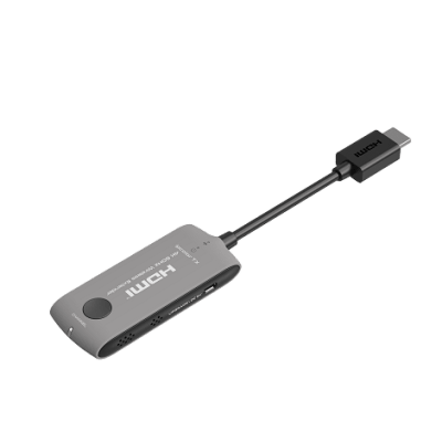 EPCOM TITANIUM - Extensor HDMI Inalambrico | 4K@60Hz | 20 Metros Distancia | HDMI 2.0 HDCP 2.2 | IEEE 802.11ax | 5GHz Band | Baja Latencia