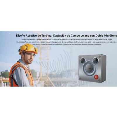 FANVIL - Video Intercom IP para Exterior / Cámara 4 Megapixel (1080p) / HDR e Iluminación IR / Altavoz 5W y Doble Micrófono con Reducción de Ruido / Panel Acero Inoxidable y Cuerpo Aluminio / IP66 e IK10 / PoE+ / 2 Líneas SIP