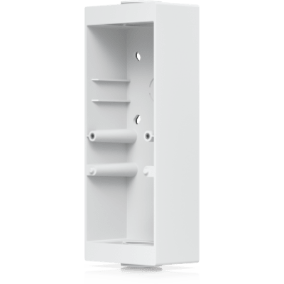 UBIQUITI - Caja de Conexión Color Blanco para Lectores Profesionales UniFi Access y Doorbell, Montaje en Superficie Plana, Compatible con Conduit de 3/4”