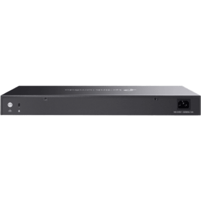 TP-LINK - Switch Administrable de Campus / 48 Puertos Gigabit RJ45 / 4× SFP+ 10G / Apilamiento Físico hasta 4 Unidades / Enrutamiento L3 OSPF-RIP-VRRP / ERPS / Omada SDN / Chasis Metálico 1U Rack 19 in