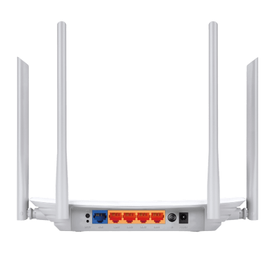TP-LINK - Router Inalámbrico / Boble Banda AC750 / 3 Antenas Externas Omnidireccional / 4 Puertos LAN 10/100 Mbps / 1 Puerto WAN 10/100 Mbps / EasyMesh